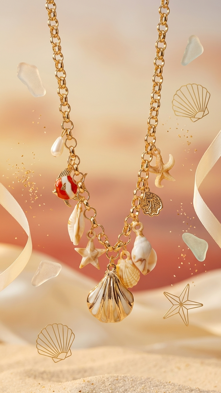 cowrie shell necklace