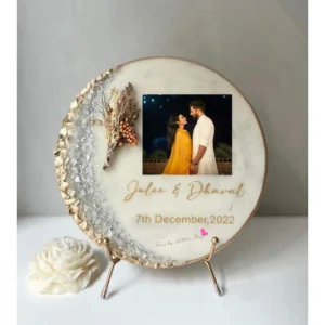 Resin Photo Frame – Personalized Memory Keepsake